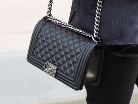 chanel borse le boy|Chanel bag.